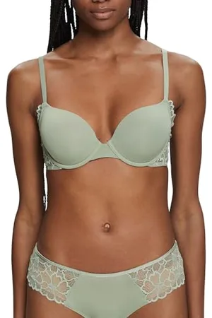 ESPRIT Damen Big Flower Lace Rcs Sexy Pad T-Shirt BH, , 70 / 70D EU