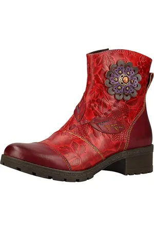 LAURA VITA Damen COCRAILO 18 Ankle Boot, Rouge, 39 EU