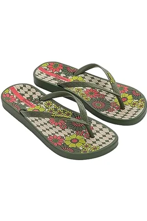 Ipanema Damen ANAT. TEMAS XIV FEM Flipflop, Green/BEIGE/PINK, 43 EU