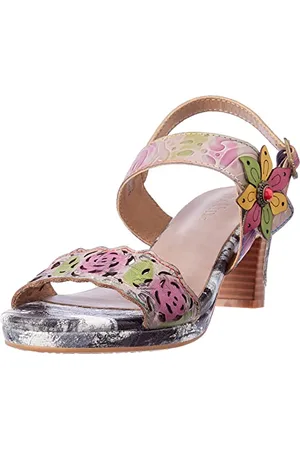 LAURA VITA Damen FRAISO 01 Heeled Sandal, GRIS, 42 EU