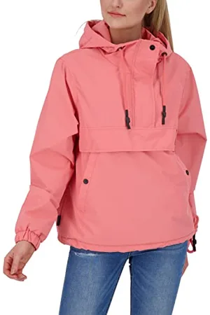 alife kickin ALIFE and Kickin BoaAK B Windbreaker – Damen Übergangsjacke Kurz – Leichte & Atmungsaktive Jacke für Frühling & Herbst – Perfekt für Freizeit & Alltag XS