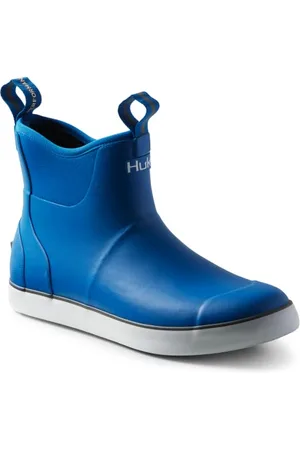 HUK Herren Rogue Wave Shoe | High-Performance Fishing & Deck Boot Gummistiefel, Blau, 42.5 EU