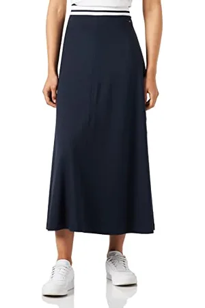 Tommy Hilfiger Damen Rock Midi-Länge, , M