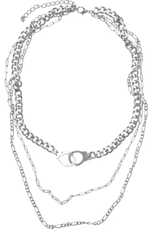 Urban classics Unisex Halskette Saturn Layering Necklace silver one size