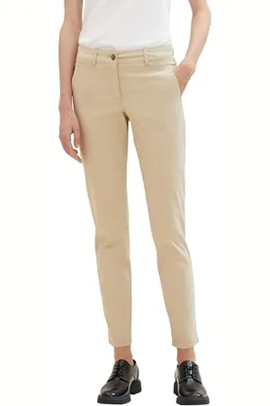TOM TAILOR Damen Chino Slim Fit Hose, , 44/30