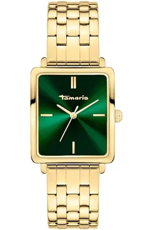 Tamaris Damen Analog Quarz Uhr mit Edelstahl Armband TT-0188-MQ