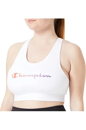 Champion Damen Athletic C Quick Dry Two-Tone Logo Sport-BH, , L
