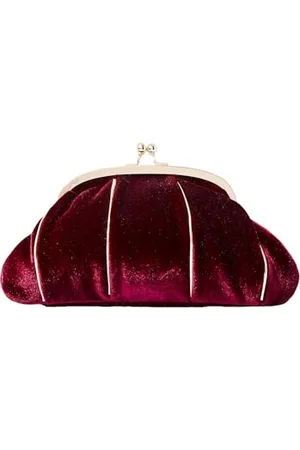 Joe Browns Damen Velvet Frame Chain Strap Bag Clutch-Tasche