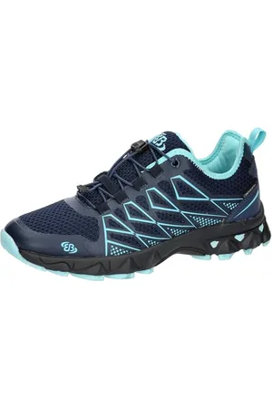 BRUTTING Damen Mission Walkingschuhe, Marine/Türkis, 36 EU