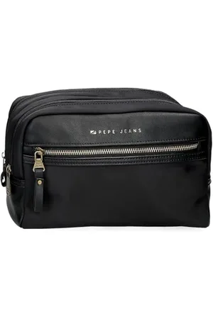 Pepe Jeans Joumma Bags Morgan Casual Tagesrucksack, Reisetaschen, beige und , Kunstleder für Damen, , Talla única, Kulturbeutel