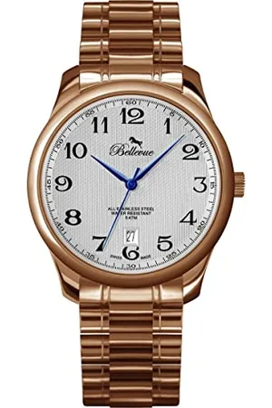 BelleVue Damen Analog-Digital Automatic Uhr mit Armband S0367678