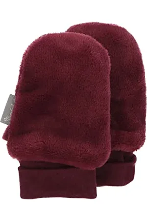 Sterntaler Baby Unisex Kinder Fäustel Handschuh - Baby Fäustlinge Winter, Baby Handschuhe - aus Teddy mit Microfleece gefüttert - pink