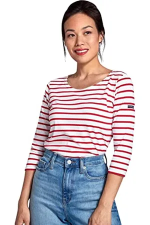 Armor.lux Damen Mariniere Cap Coz Langarmshirt, , Gr. 36 (Herstellergröße: 1)