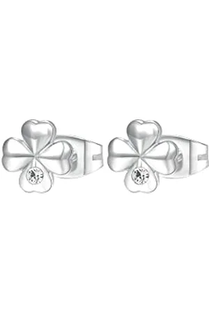 Brosway Ohrringe Frau mit Symbol Kleeblatt aus Edelstahl | Kollektion CHAKRA - BHKE042