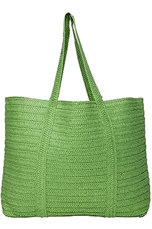 Pieces® Damen Pcloma Straw Shopper Tasche, , Einheitsgröße EU