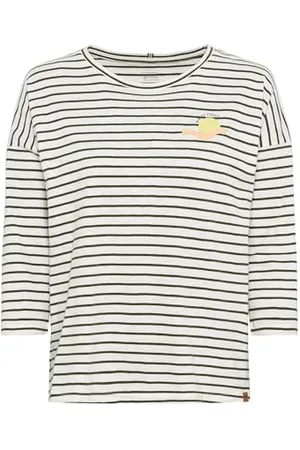 Camel Active Damen Jersey T-Shirt aus nachhaltigem Organic Cotton Womenswear-XS