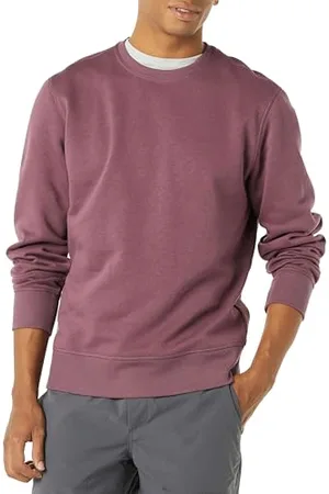 Amazon Herren Fleece-Sweatshirt mit Rundhalsausschnitt (erhältlich in Big & Tall), , L