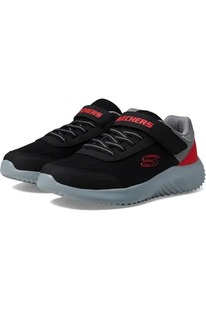 Skechers Bounder Sneaker, Black/Red
