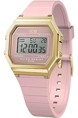 Ice-Watch ICE digit retro Blush pink - Damenuhr mit Plastikarmband - 022056 (Small)