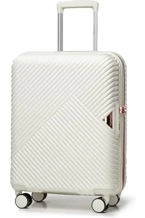 Wittchen Reisekoffer Handgepäck Kabinengepäck Rollkoffer Hartschale aus Polycarbonat mit 4 Zwilling-Rollen Zahlenschloss Teleskopgriff GL Style Größe S
