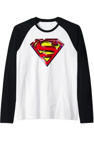 DC Comics Originals DC Superman Logo Glas Raglan