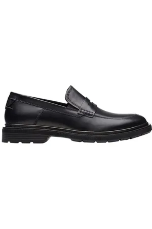 Clarks Herren Burchill Penny Loafer flach, , 44.5 EU