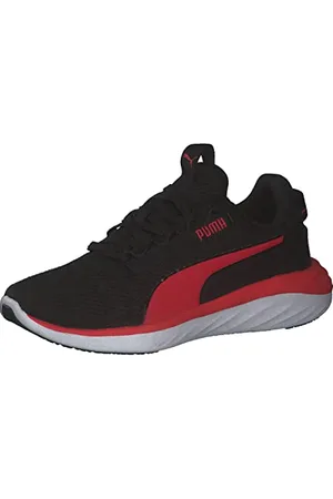 PUMA Unisex Erwachsene Better Foam Emerge Star- Black-High Risk Red, Schwarz/Rot (High Risk Red), 47 EU