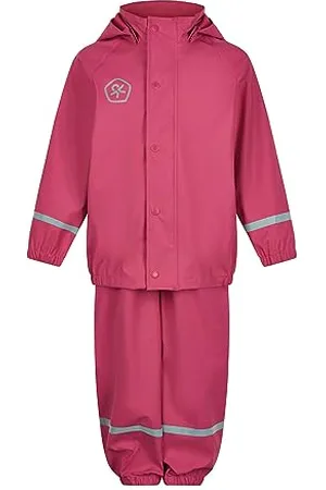Color Kids Unisex Kinder Rain Set Solid Pu Regenjacke, , NOMAP