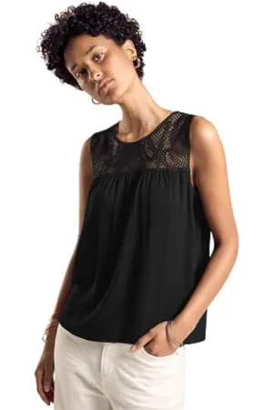 Street one Damen A321795 Top Mit Häkelspitze, , 38 EU