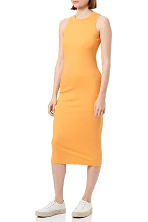 VERO MODA Damen Vmlavender Sl Calf Dress Noos Kleid, , XL EU