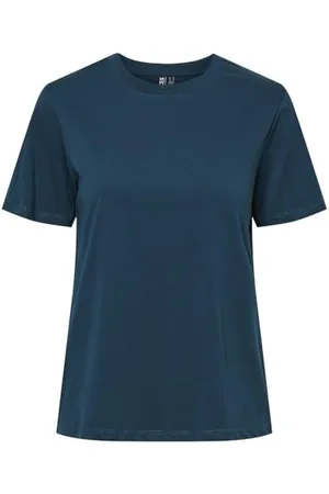 Pieces® Damen Pcria Ss Solid Tee Noos Bc, ,L