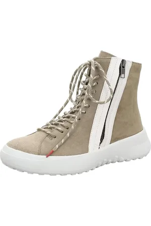 Think! Damen KUSABI Leder gefütterte nachhaltige Stiefelette, 2000 PALLISANDRO/Kombi, 39.5 EU