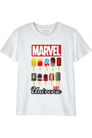 Marvel Jungen Bomarcots190 T-Shirt, , 8 Jahre