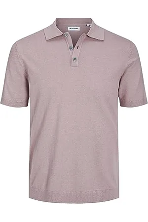 JACK & JONES Herren JJEEMIL Knit Polo S/S SN Pullover, , S