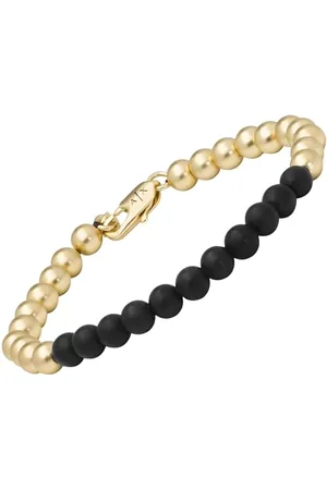 Armani Exchange Herrenarmband aus Edelstahl mit Karabinerhaken- oder Schieberverschluss, Length: 190MM+20MM, Width: 6MM