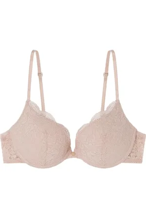 Women secret Damen Sujetador Femenine Lace GEORGEOUS Csipkés rózsaszín Push-up melltartó, , 90B