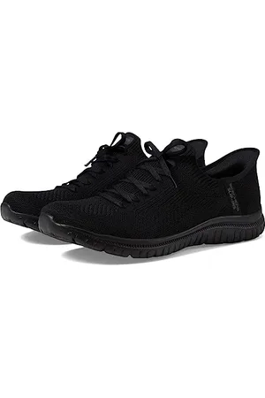 Skechers Damen Virtue-Divinity Sneaker, Schwarz/Schwarz = BBK, 39 EU