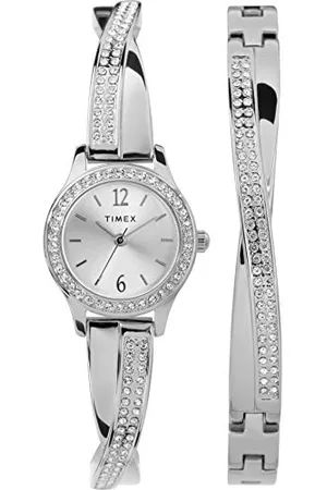 Timex Classics 23mm Armbanduhr-Geschenkset für DamenTW2T58000