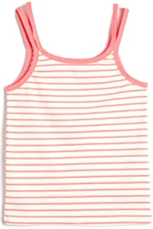 Koton Girls Tank Top Strappy Ribbed U Neck