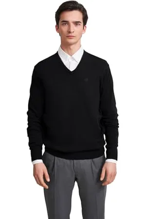 Bugatti Herren Pullover V-Ausschnitt