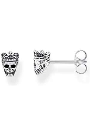 Thomas Sabo Unisex Ohrringe Ohrstecker Totenkopf 925 Sterling Silber H2111-643-11 , 2 Stück (1er Pack)