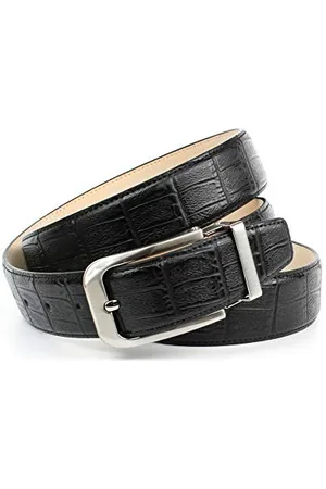 Anthoni Crown Herren Ledergürtel Gürtel, , 105