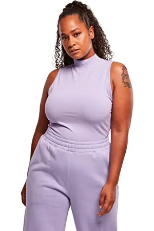 Urban classics Damen TB4510-Ladies Sleeveless Turtleneck Shapewear Ganzkörper-Body, , 5XL