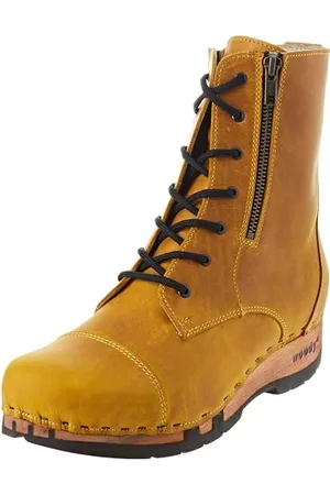 Woody Damen Herta Stiefelette, ocra, 37 EU
