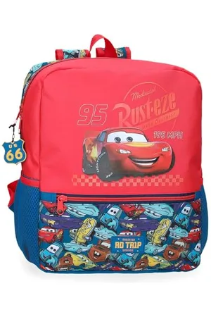 Disney Joumma Cars RD Trip Schulrucksack, , 25 x 33 x 12 cm, Polyester, 9,8 l, , Schulrucksack