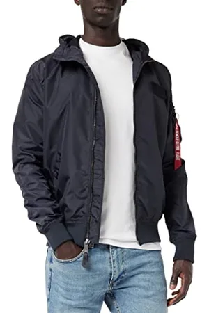 Alpha Industries Herren MA-1 LW Hooded Bomberjacke, , S
