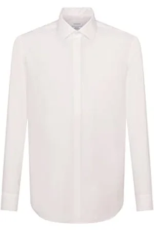 Seidensticker Herren Business Kent Party Um Businesshemd, Beige (21 ), 43 EU