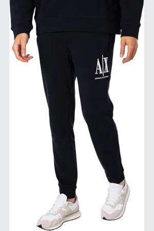Armani Exchange Herren Icon Tracksuit Bottom Sporthose, , M