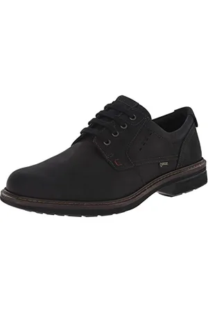 Ecco Herren Turn GTX Plain Toe Tie Derby, Schwarz (BLACK/BLACK 51052), 39 EU