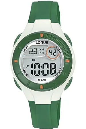 Lorus Jungen Digital Quarz Uhr mit Silikon Armband R2343PX9